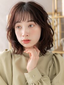 カバーヘア ブリス 戸田公園西口店(COVER HAIR bliss)&nbsp;フレンチカジュアルくびれレイヤーウルフa戸田公園20代30代40代