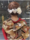 [あやか]シニヨンヘアセット