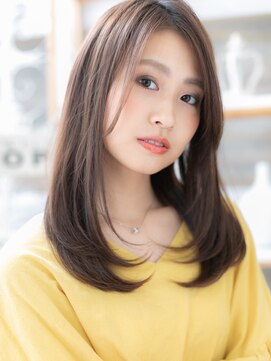 カバーヘア 上尾西口店(COVER HAIR) 大人美人マロンベージュ透明感エアストレートh4上尾20代30代40代