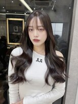 ロンドアヴァントゥス 池袋(Lond aventus)&nbsp;ミニウルフレイヤーカット顔周りカット前髪カット韓国ロング池袋