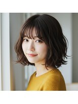 クロム(CHROM) ミディボブ20代30代40代髪質改善白髪染め入間市武蔵藤沢