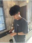 前下がり波巻きマッシュ