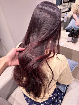 ステア ケース(stair case) 韓国レッドブラウンカラーインナーカラートリートメント