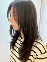 プラスワン 自由が丘(+ONE)&nbsp;【＋ONE自由が丘】ロング顔まわりレイヤー