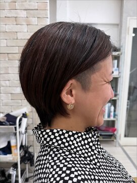 プライズ 表参道原宿店(prize) レディースツーブロック女子ショートカットハンサムショート