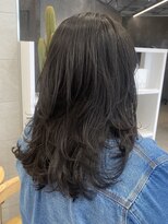 ピークアブー 原宿ハラカド(PEEK-A-BOO)&nbsp;姫カットレイヤーウルフロングミディアムハッシュカット