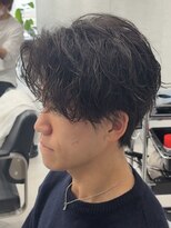 ゴート(GOATO)&nbsp;波巻き ツイストスパイラルパーマ 鹿児島メンズ