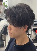 波巻き ツイストスパイラルパーマ 鹿児島メンズ