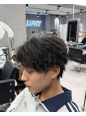 【センターパートツイスパ】