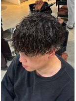 ブルニール 心斎橋(BLEUNIR) 縦落ちパーマ メンズパーマ