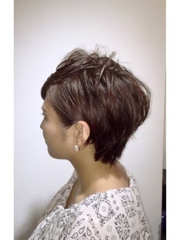 セメガミ(SEMEGAMI)の写真/[大街道/ロープウェイ街]ベテランstylistによる似合わせカットは再現性が高く朝のセットもラクチンに♪