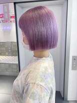 アフターニュース 新潟(afternews)&nbsp;ボブ/ミピンクベージュカラー/ブリーチ/ダブルカラー/新潟