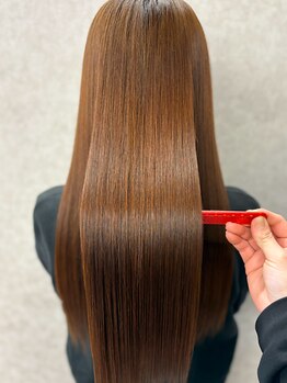 ハナブサ 御経塚店(HANABUSA)の写真/真の美しさを引き出すRejeカラー☆たんぱく質を復元し、髪と肌に優しくツヤめく上質グレイカラーが人気♪