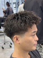 オーバル ジングウマエ(OVARL jingumae)&nbsp;縦落ちツイストスパイラルショート