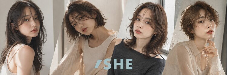 シー 岡崎(,SHE)のサロンヘッダー