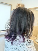 シンミ(SHinmi)&nbsp;ミディアムレイヤー×インナーカラー
