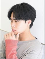 ビカム 名駅EAST(become) 曲がるメンズ縮毛矯正×毛流れセンターパート/名古屋/名駅