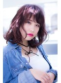IRODORI　ベリーピンク×ゆるふわボブ2　［西尾一寛］