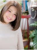 *+COVER HAIR+*…横顔美人の♪色っぽシンプルミディbt