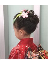 エアー(AIR)&nbsp;七五三　ヘアアレンジ