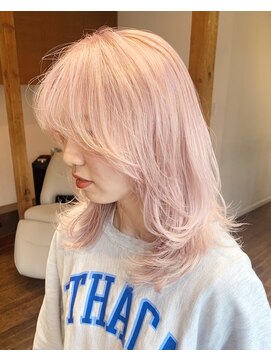 ラフ 北参道(RAF) ピンクブロンド 【koti原宿】担当遠山