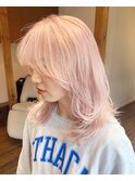 ピンクブロンド 【koti原宿】担当遠山