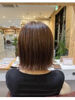 アドラーブル 駅南店(adorable) 【外ハネ】×【オレンジベージュ】×【10代20代30代】