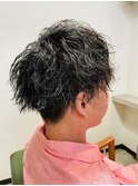 刈上げツイスパ