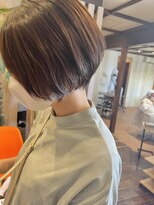 フランジェッタヘアー(Frangetta hair)&nbsp;夏ショート