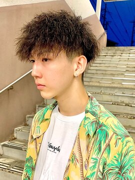 ブリランチン イワタ(Brilliantine Iwata) 今どきトレンド♪ツーブロック×ツイストパーマ☆