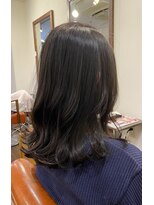 INg さらツヤワンカールヘア 20代30代40代