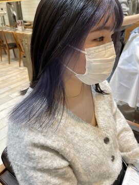 ネオリーブ アンド 渋谷店(Neolive &) 【Neolive&渋谷店】ブルーパープルカラー