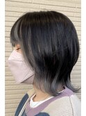 ウルフカット×インナーシルバー!