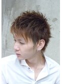 軽ーいショート ツーブロック