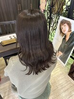 マイ ヘア デザイン 岡崎(MY hair design) ショコラアッシュ/ヘルシースタイル/ふんわりカール/岡崎/東岡崎