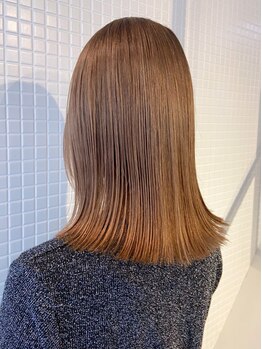 チャフ ヘアーアンドネイル(CHAFF hair&nail)の写真/当店イチオシの“ジュエルカラー”で髪に優しく綺麗に。色持ち・発色・手触り全てが叶う☆