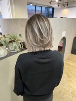 メリー オオサカ(Merly Osaka)&nbsp;レイヤー×ホワイトバレイヤージュ_white ash_