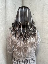 ガナンシア 横浜本店(ganancia)&nbsp;ダークグレー・エクステバレイヤージュ