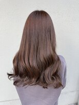 ラソ バルコ(LAZO barco)&nbsp;ブリーチなし艶髪モカブラウンロングヘア