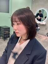 ジーニー 千葉(GENiE)&nbsp;韓国/ボブ/タッセルボブ/顔周りカット/前髪/千葉駅【白井愛海】