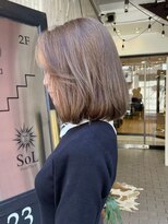 ロナバイソル(lona by SoL)&nbsp;モカグレージュ/ボブ/ストレート