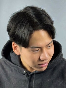 プレミアムバーバー 表参道店(PREMIUM BARBER produce by HIRO GINZA) センターパート