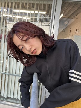 シスタ 二子玉川(SiSTA) レイヤーボブ/ミディアムウルフ/ボブウルフ/二子玉川美容室