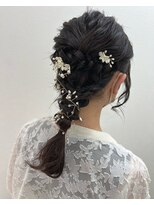 アールモンドヘア新世界&nbsp;【北見】#ヘアアレンジ#ヘアセット#およばれヘア