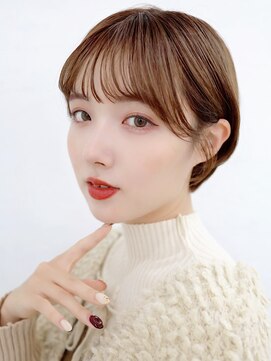 ロッカヘアエジェ(ROCCA hair eje.) 耳掛けマッシュショート