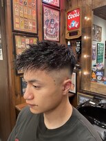 ヘアーデザイン スワロー(hair design Swallow) メンズ ツイストパーマ