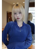 ヤイエ 青山店(yiye)&nbsp;ウルフレイヤーカットローレイヤーボブロブ髪質改善小顔大人ボブ