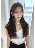 レイヤーカット レイヤーロング☆ナチュラルな韓国レイヤー