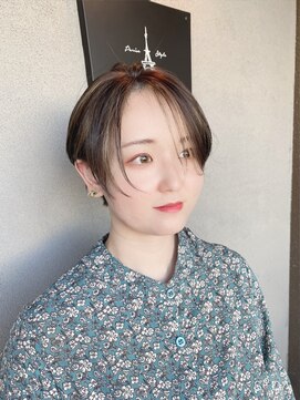 ヒロ クラシコ ヘアー(HILO CLASSICO hair) 刈上げショート ハンサムショート 黒髪 マニッシュ  刈上げ女子
