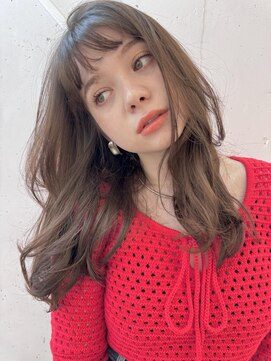 ヘアラウンジ ビーチ 青山 外苑前(hair lounge BEACH) オリーブベージュラフパーマ